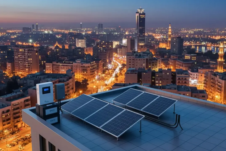 Hybrid Solar Installation