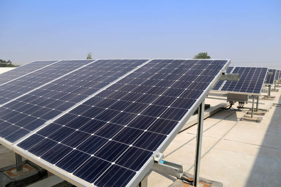 Solar Panels on Roof